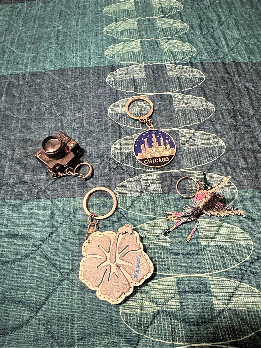 Multicolor Keychain Lot